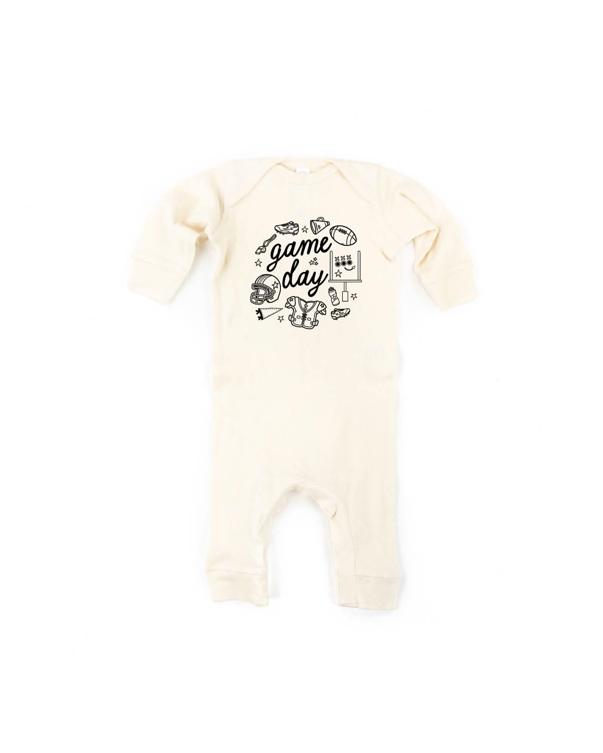 Game Day Ready - Baby Sleeper Little Mama Shirt Shop