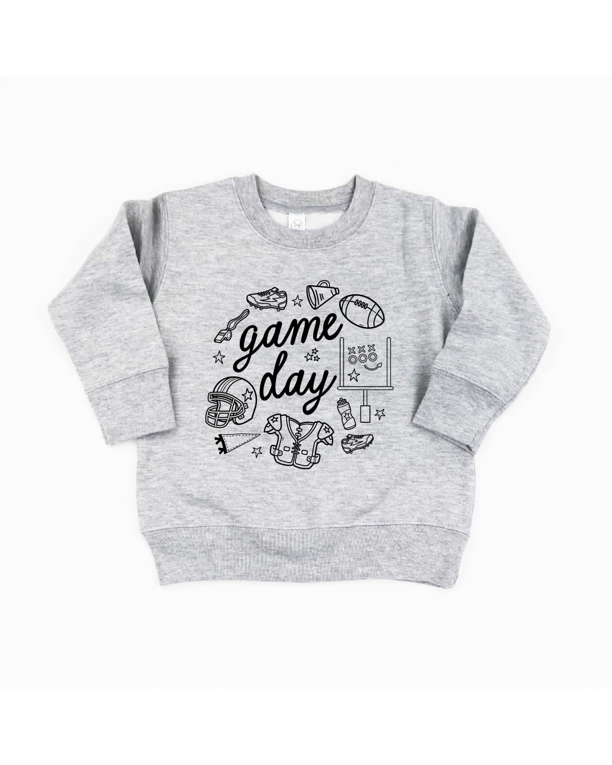 Game Day Ready - Child Sweater Little Mama Shirt Shop