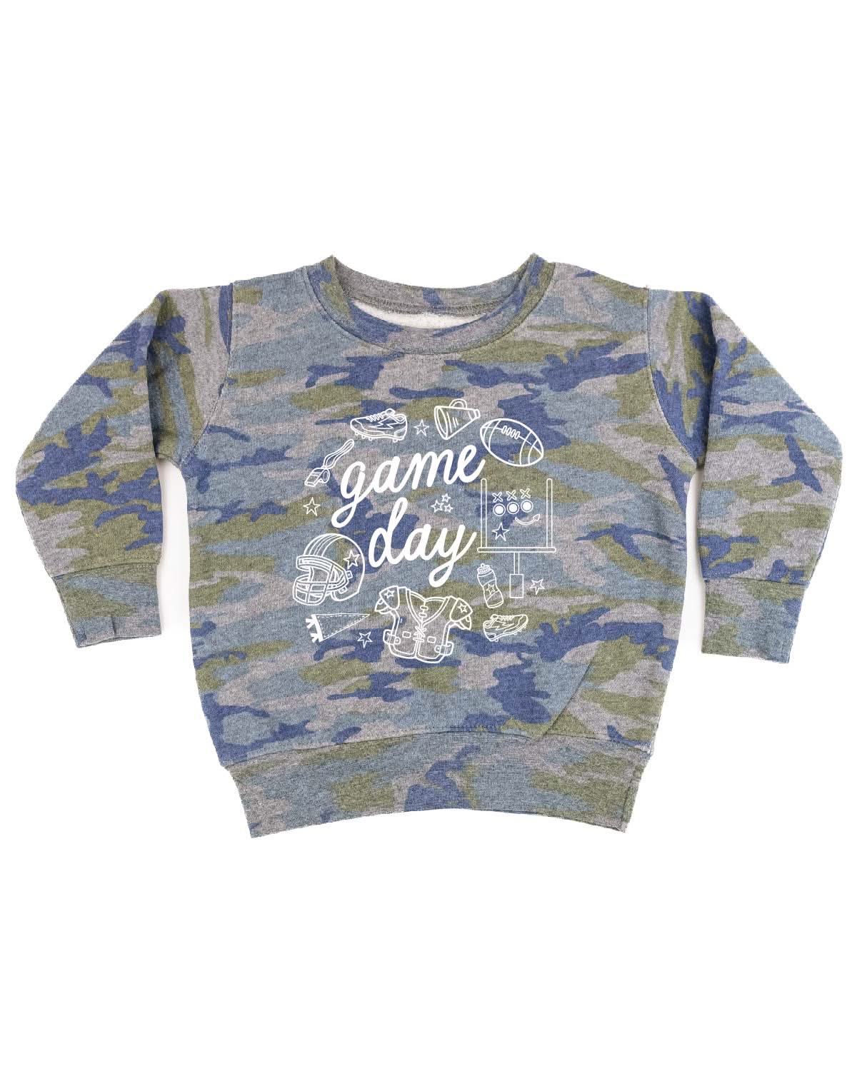 Game Day Ready - Child Sweater Little Mama Shirt Shop