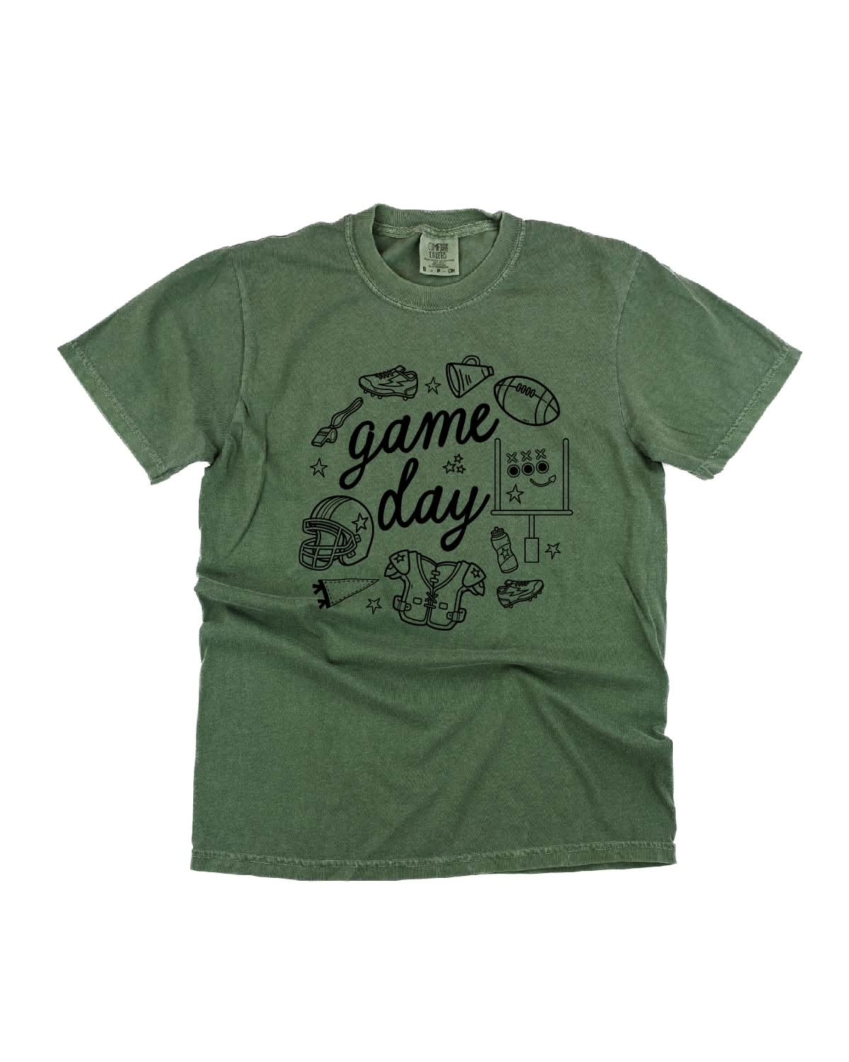 Game Day Ready - Comfort Colors Tee Little Mama Shirt Shop