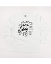 Game Day Ready - LONG SLEEVE Comfort Colors Tee Little Mama Shirt Shop