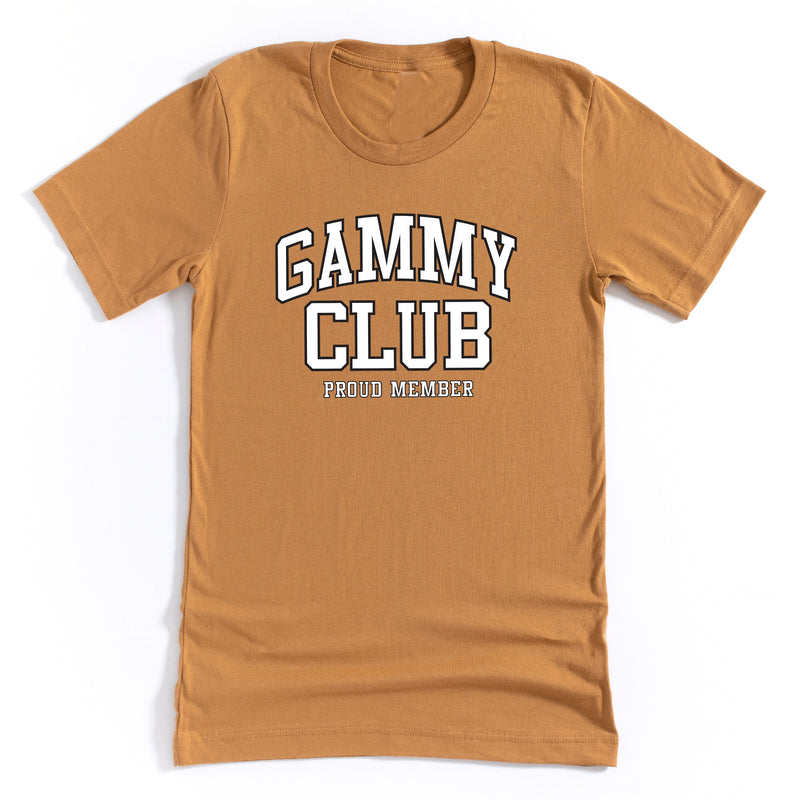 Varsity Style - GAMMY Club - Proud Member - Unisex Tee