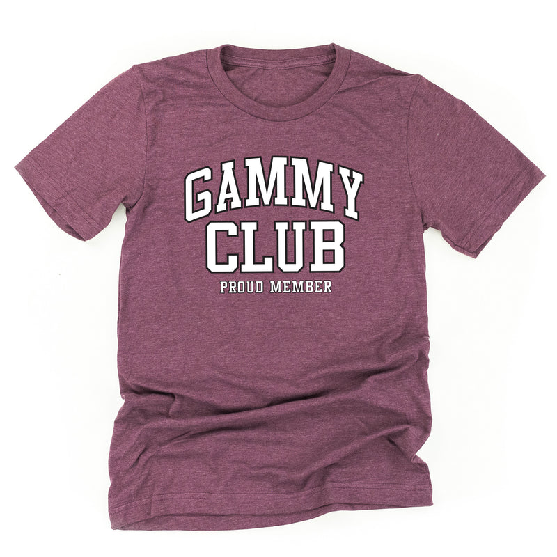 Varsity Style - GAMMY Club - Proud Member - Unisex Tee