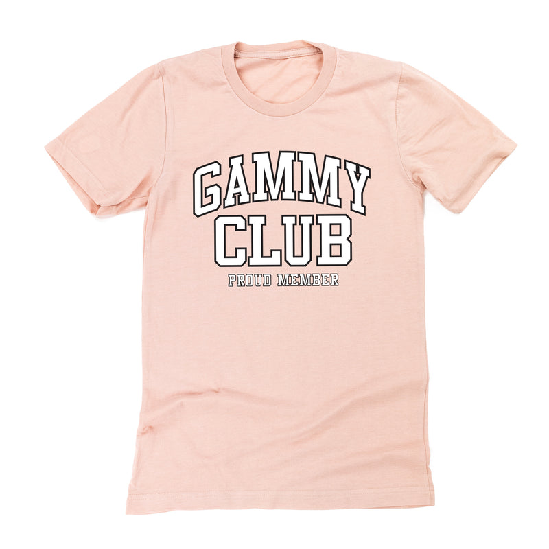 Varsity Style - GAMMY Club - Proud Member - Unisex Tee