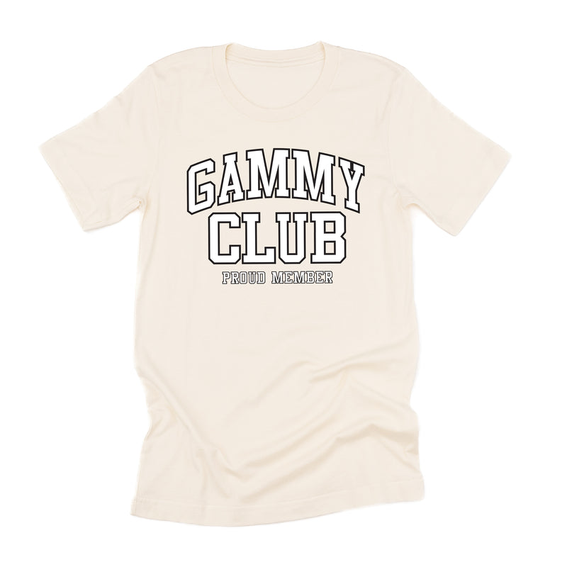 Varsity Style - GAMMY Club - Proud Member - Unisex Tee