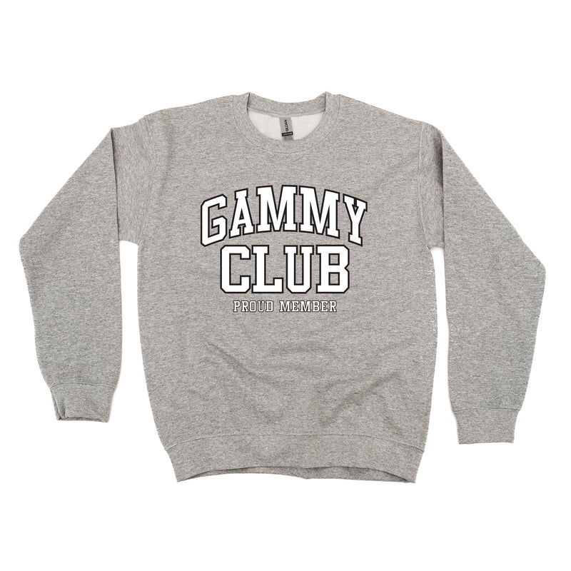 Varsity Style - GAMMY Club - Proud Member - BASIC FLEECE CREWNECK