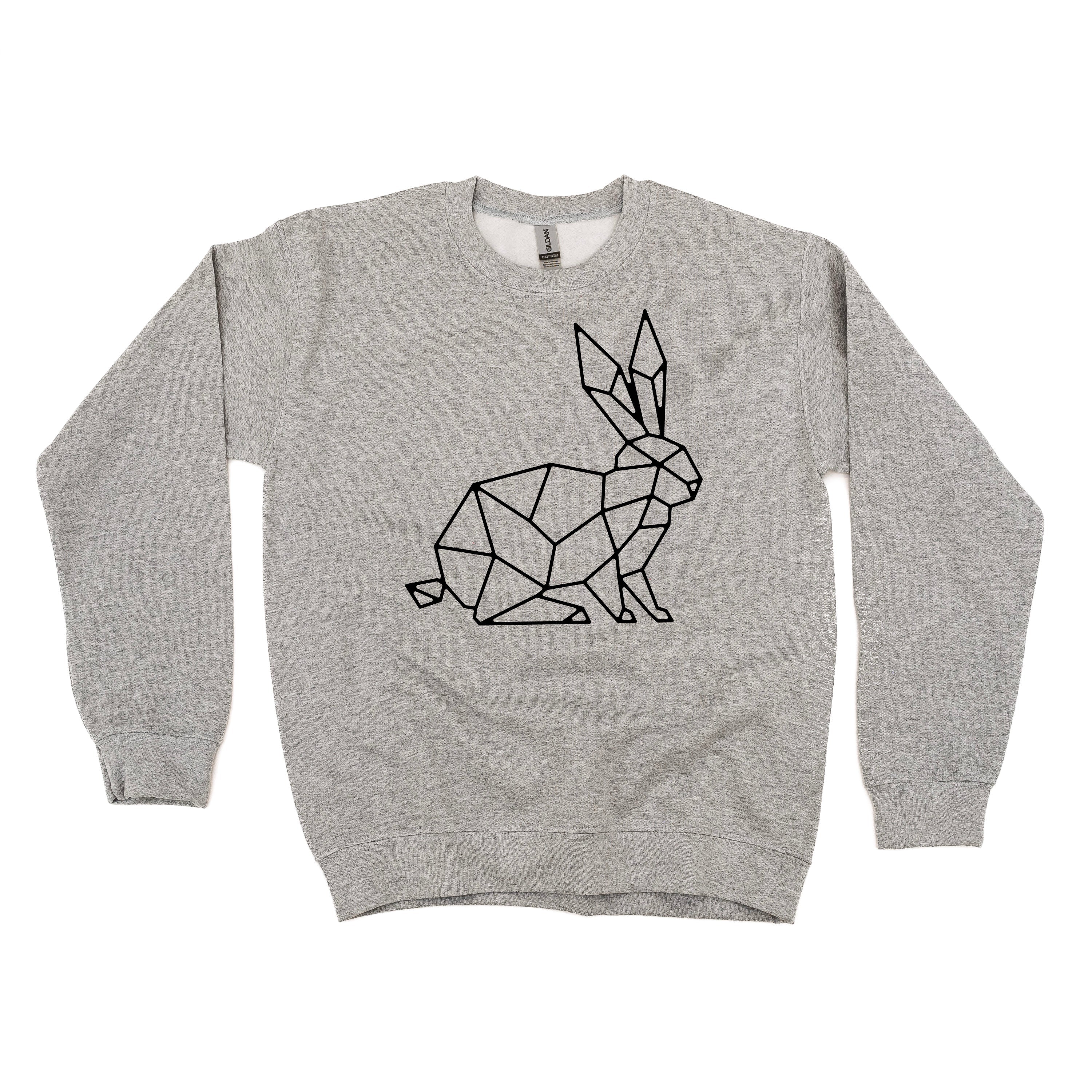 Geometric Bunny - BASIC Fleece Little Mama Shirt Shop LLC