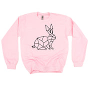 Geometric Bunny - BASIC Fleece Little Mama Shirt Shop LLC