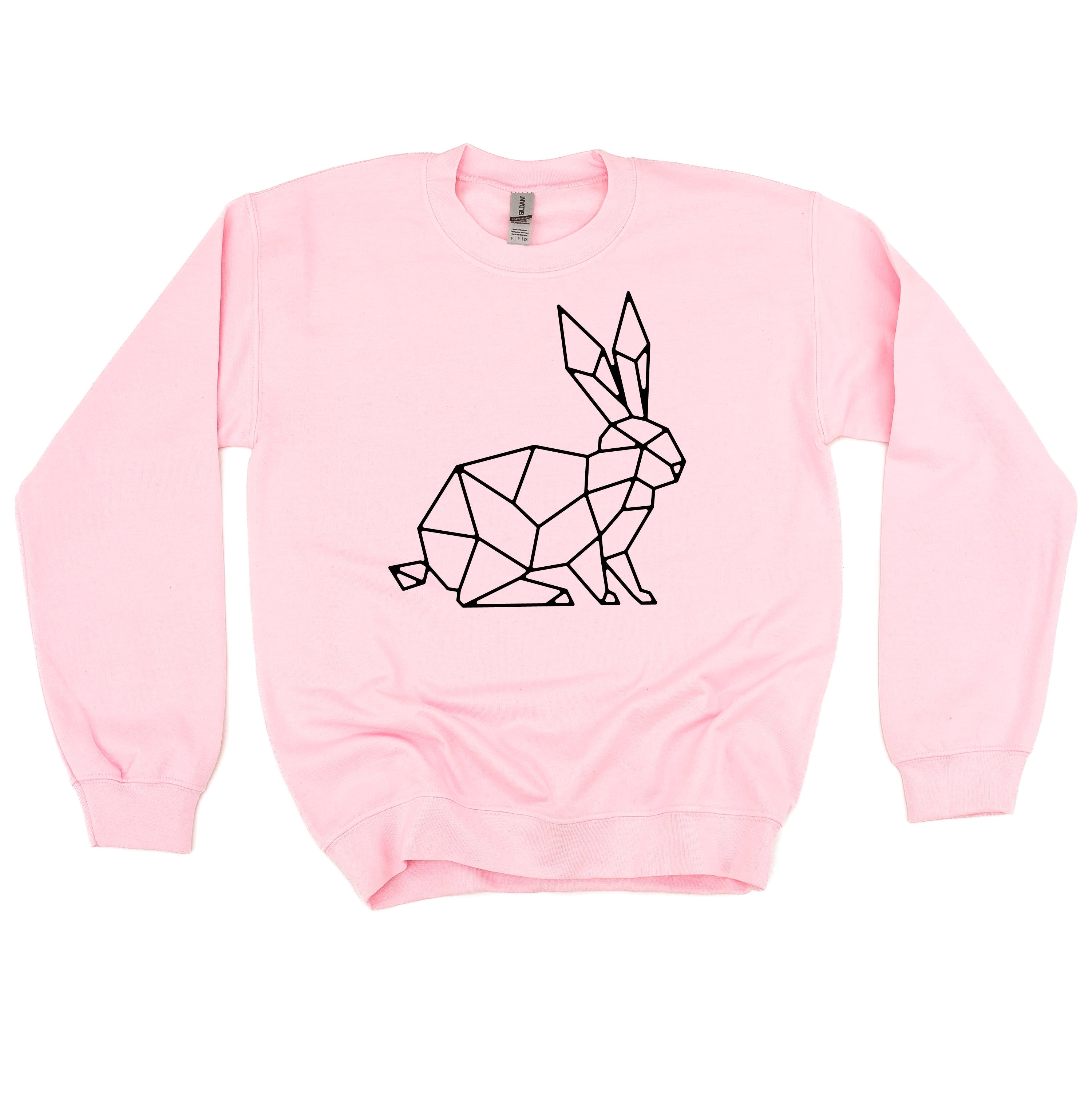 Geometric Bunny - BASIC Fleece Little Mama Shirt Shop LLC