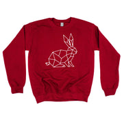 Geometric Bunny - BASIC Fleece Little Mama Shirt Shop LLC