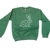 Geometric Bunny - BASIC Fleece Little Mama Shirt Shop LLC