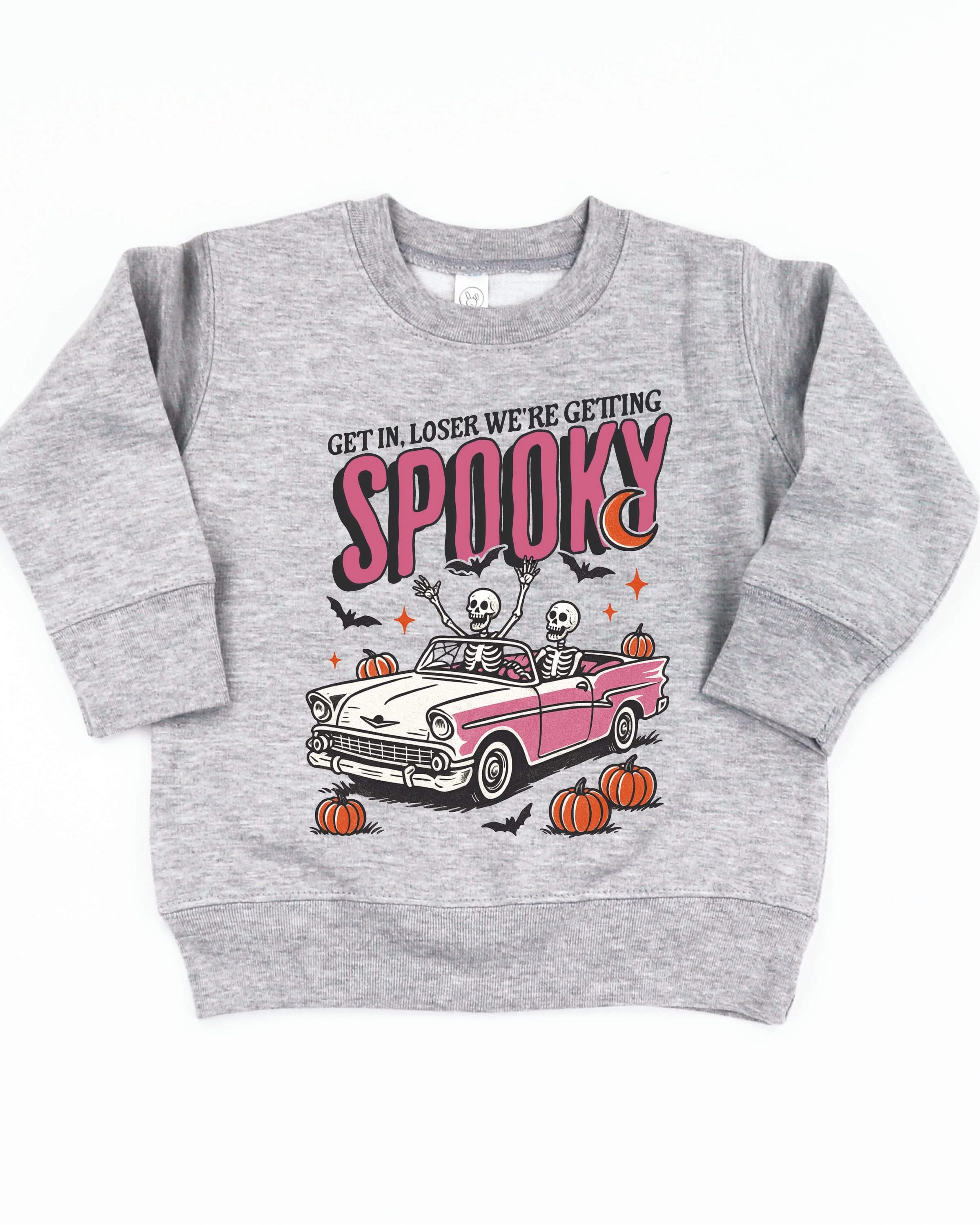 Get in Loser We're Getting Spooky - Child Sweater Little Mama Shirt Shop