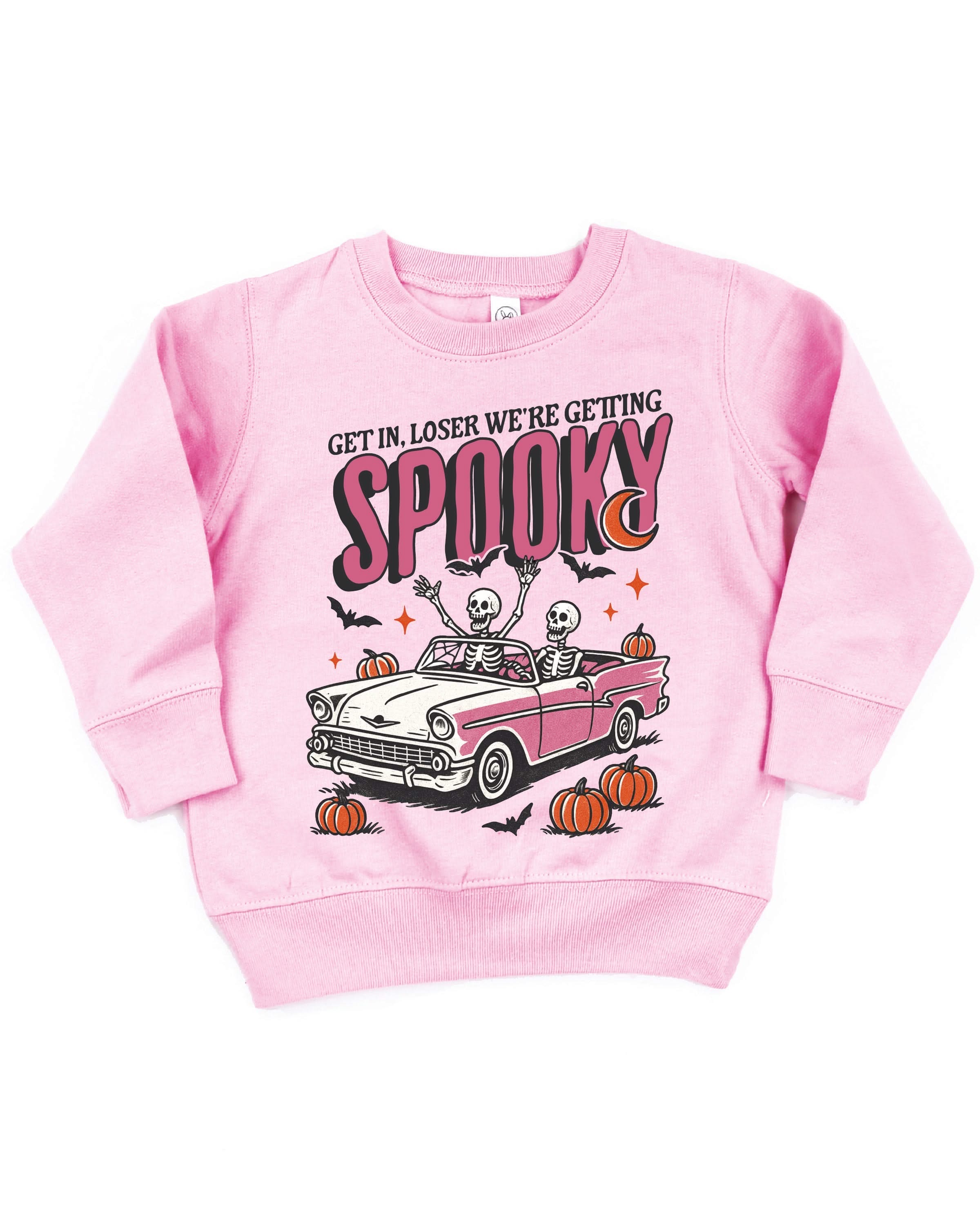 Get in Loser We're Getting Spooky - Child Sweater Little Mama Shirt Shop