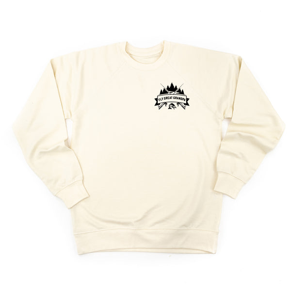 FLY GREAT GRANDPA - Lightweight Pullover Sweater