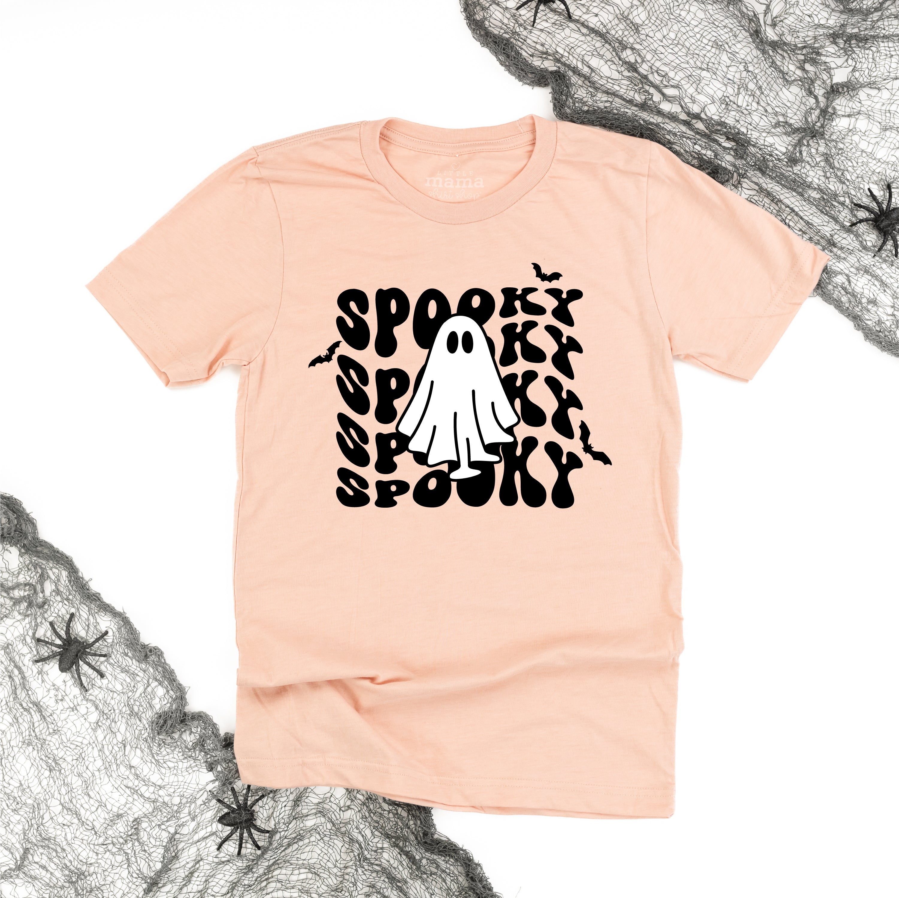 Spooky Ghost - Unisex Tee Little Mama Shirt Shop