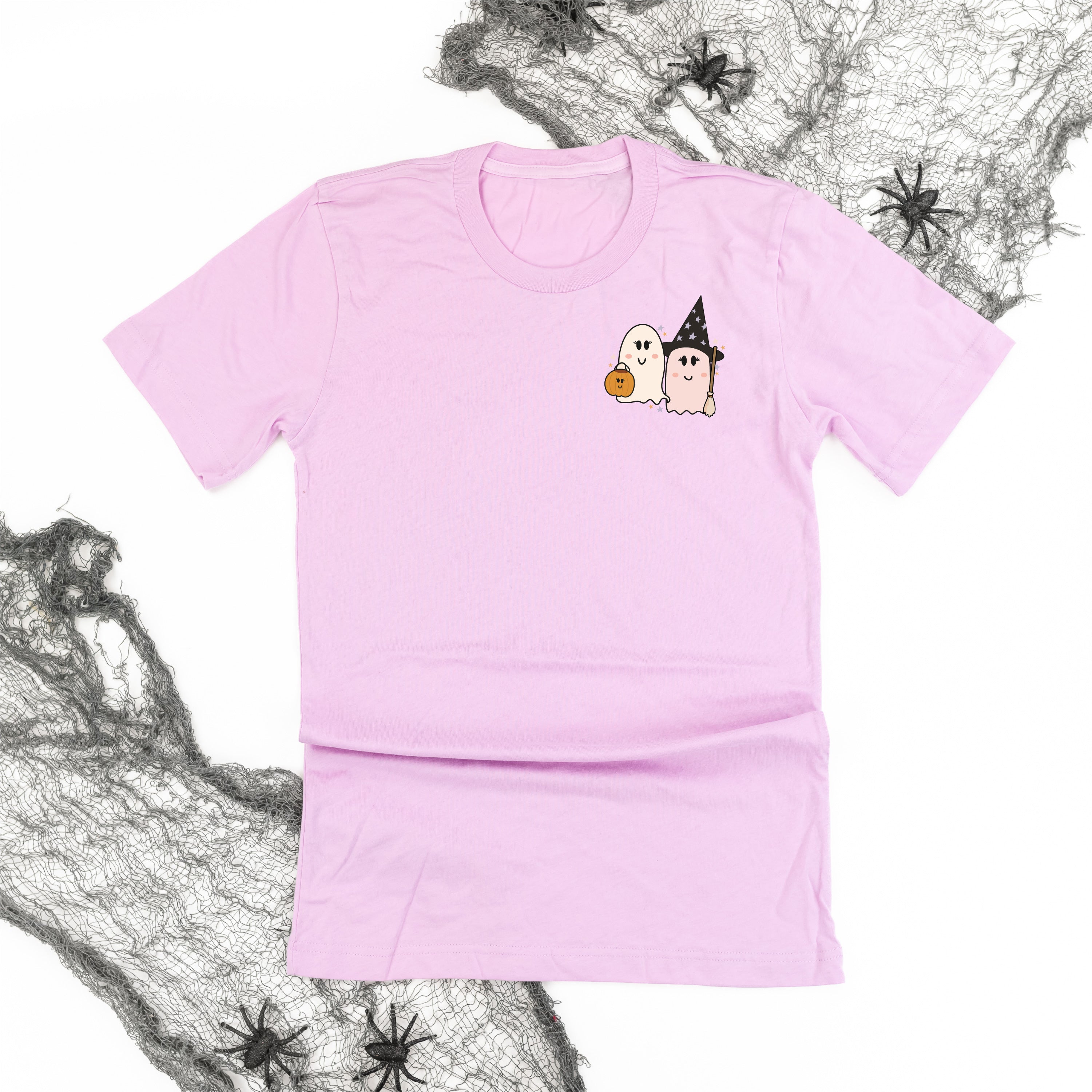 Ghosty Girls - POCKET DESIGN - Unisex Tee Little Mama Shirt Shop