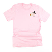Ghosty Girls - POCKET DESIGN - Unisex Tee Little Mama Shirt Shop