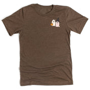 Ghosty Girls - POCKET DESIGN - Unisex Tee Little Mama Shirt Shop