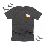 Ghosty Girls - POCKET DESIGN - Unisex Tee Little Mama Shirt Shop