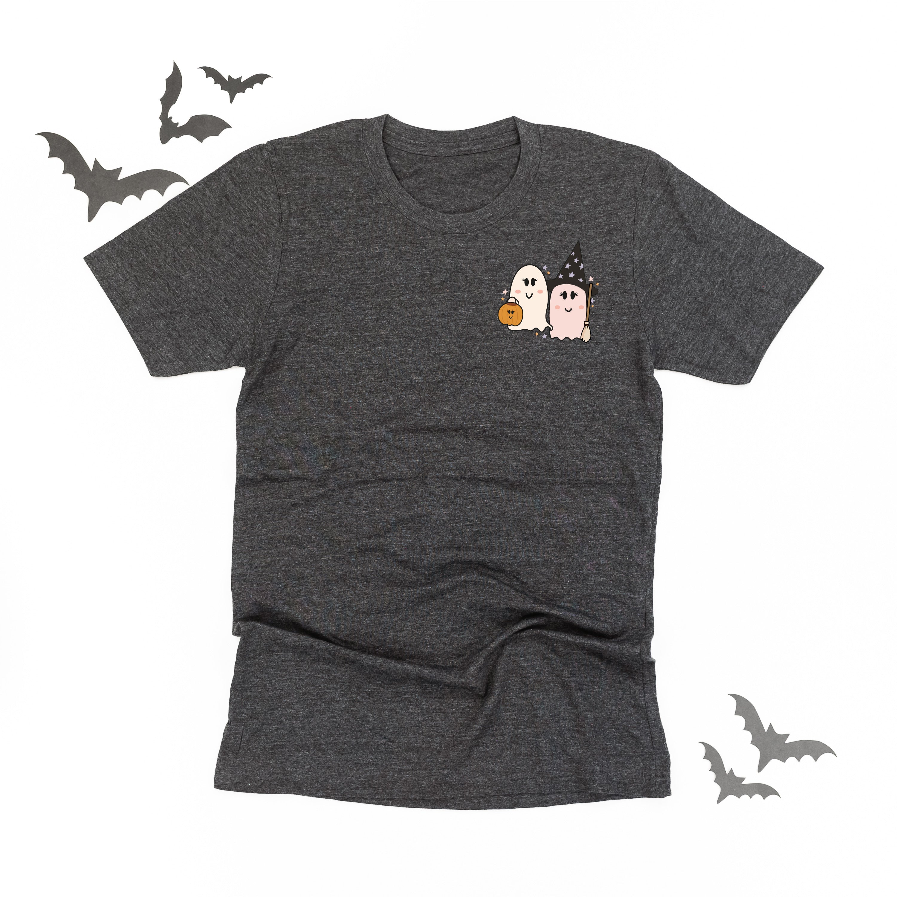 Ghosty Girls - POCKET DESIGN - Unisex Tee Little Mama Shirt Shop