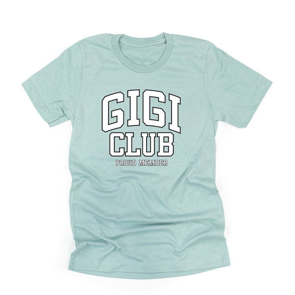Varsity Style - GIGI Club - Proud Member - Unisex Tee