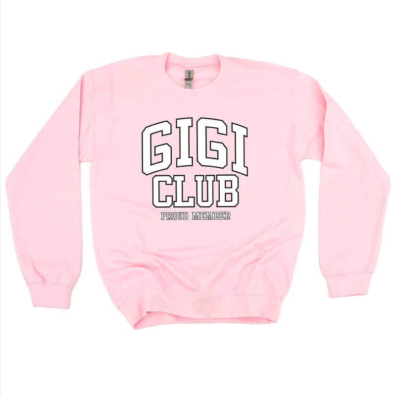 Varsity Style - GIGI Club - Proud Member - BASIC FLEECE CREWNECK