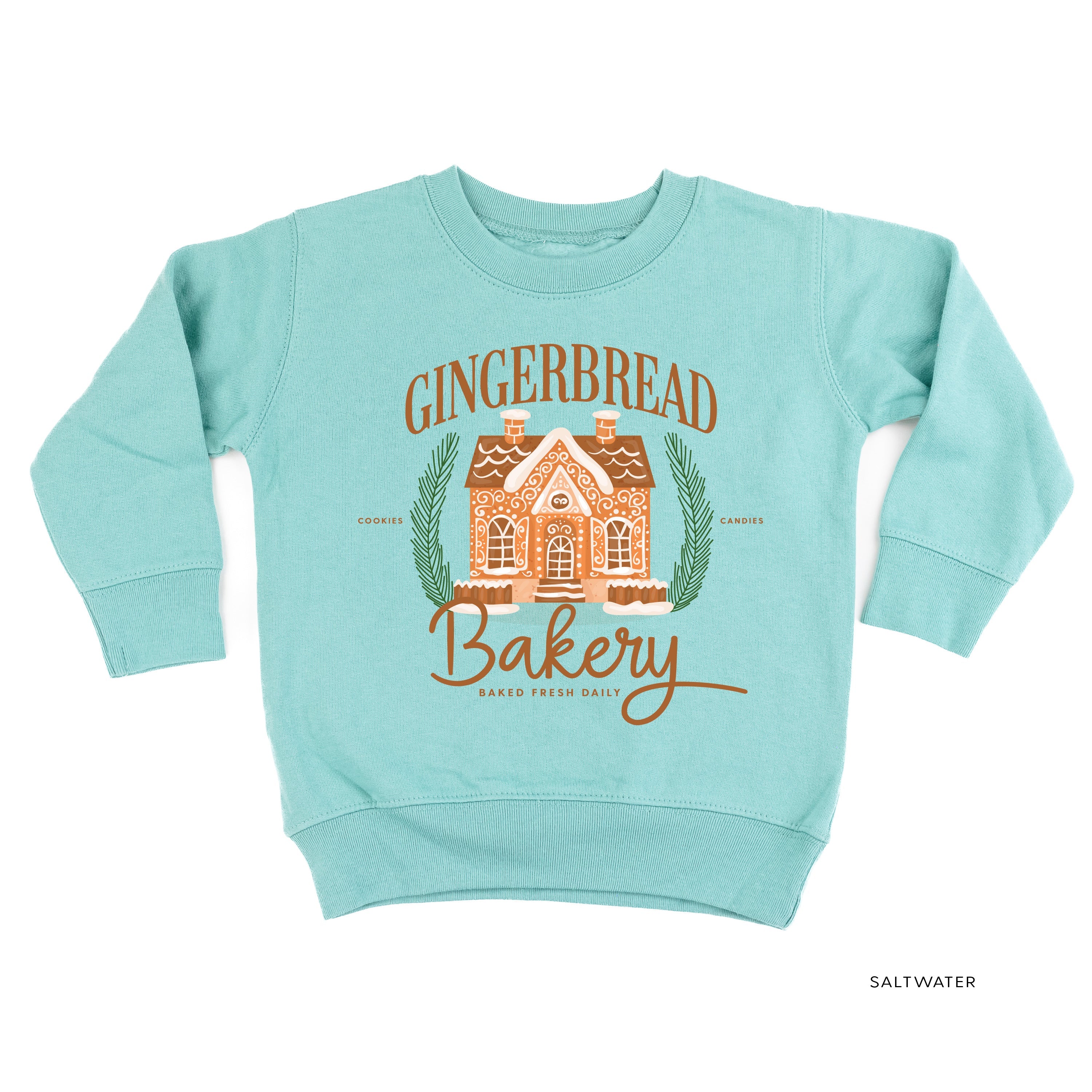 Gingerbread Bakery - Child Sweater Little Mama Shirt Shop