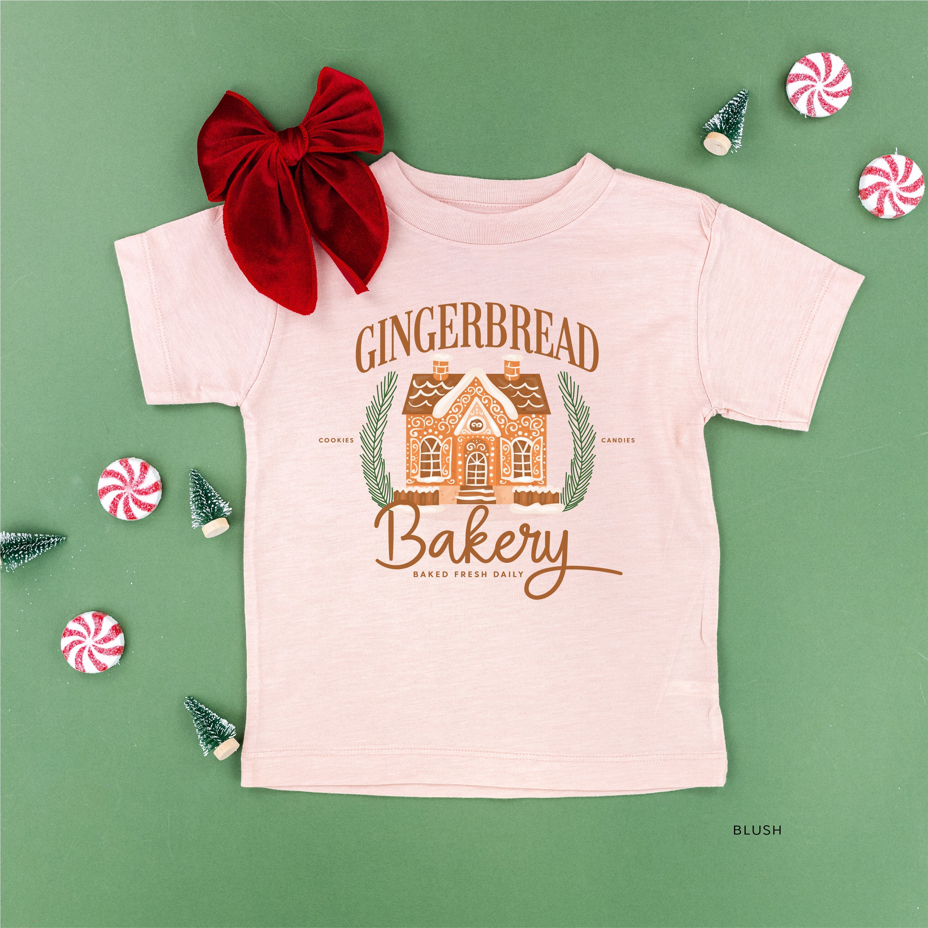 Gingerbread Bakery - Child Tee Little Mama Shirt Shop