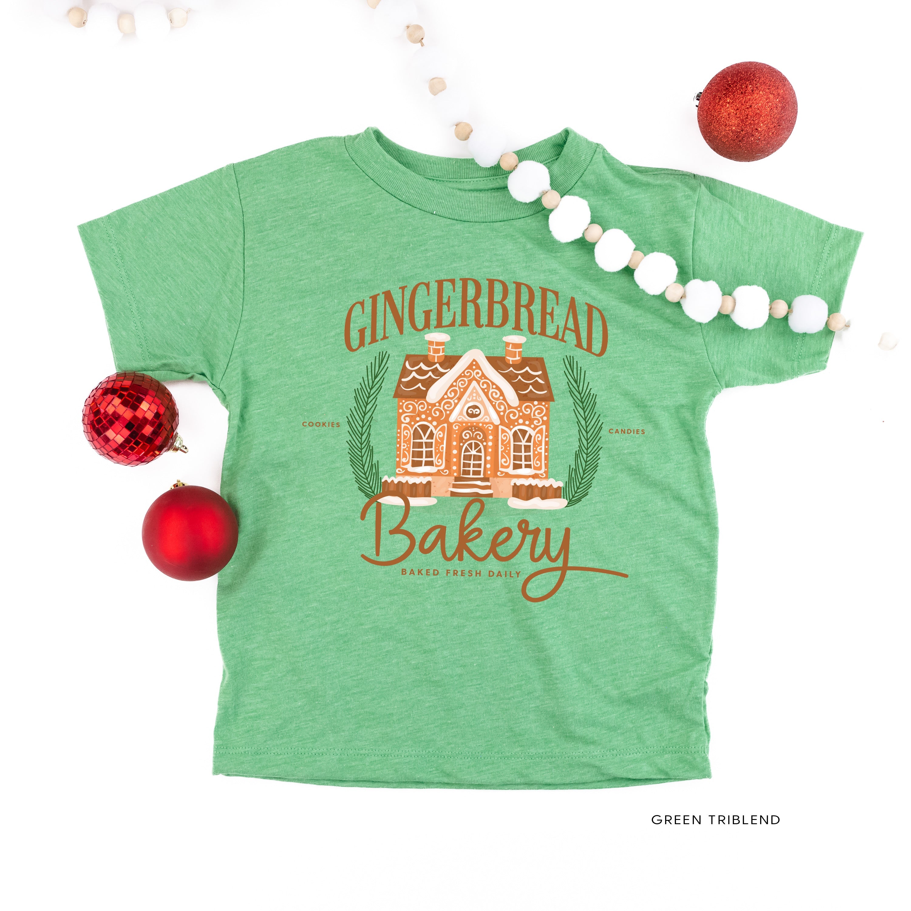 Gingerbread Bakery - Child Tee Little Mama Shirt Shop