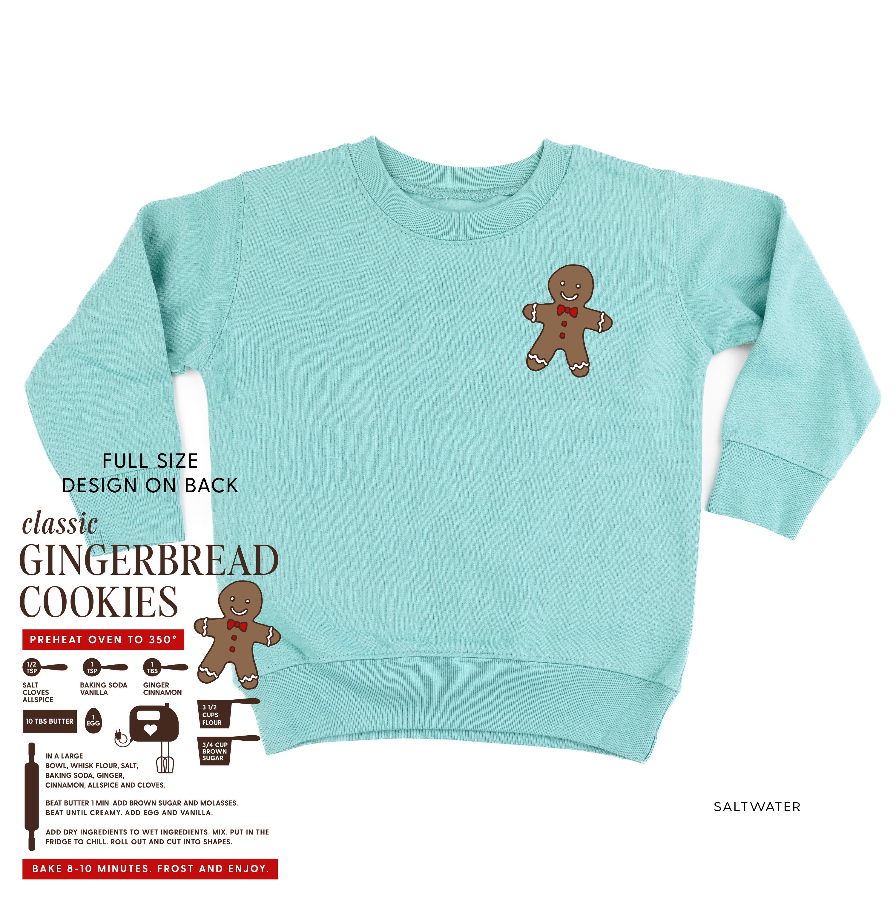 Gingerbread Cookie Recipe (pf&b) - Child Sweater Little Mama Shirt Shop