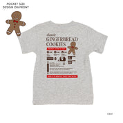 Gingerbread Cookie Recipe (pf&b) - Child Tee Little Mama Shirt Shop