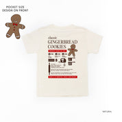 Gingerbread Cookie Recipe (pf&b) - Child Tee Little Mama Shirt Shop
