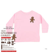 Gingerbread Cookie Recipe (pf&b) - Child LONG SLEEVE Tee Little Mama Shirt Shop