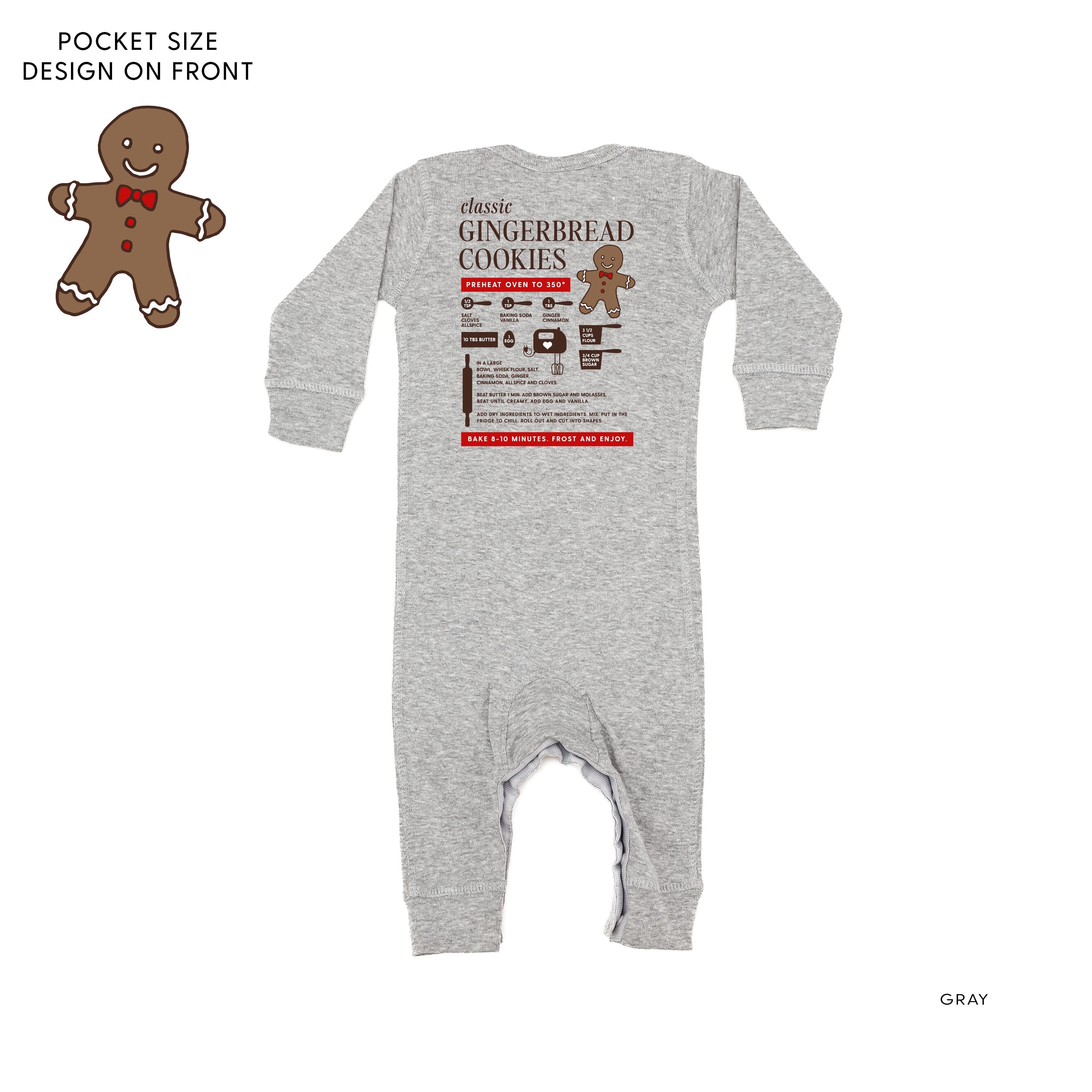 Gingerbread Cookie Recipe (pf&b) - Baby Sleeper Little Mama Shirt Shop