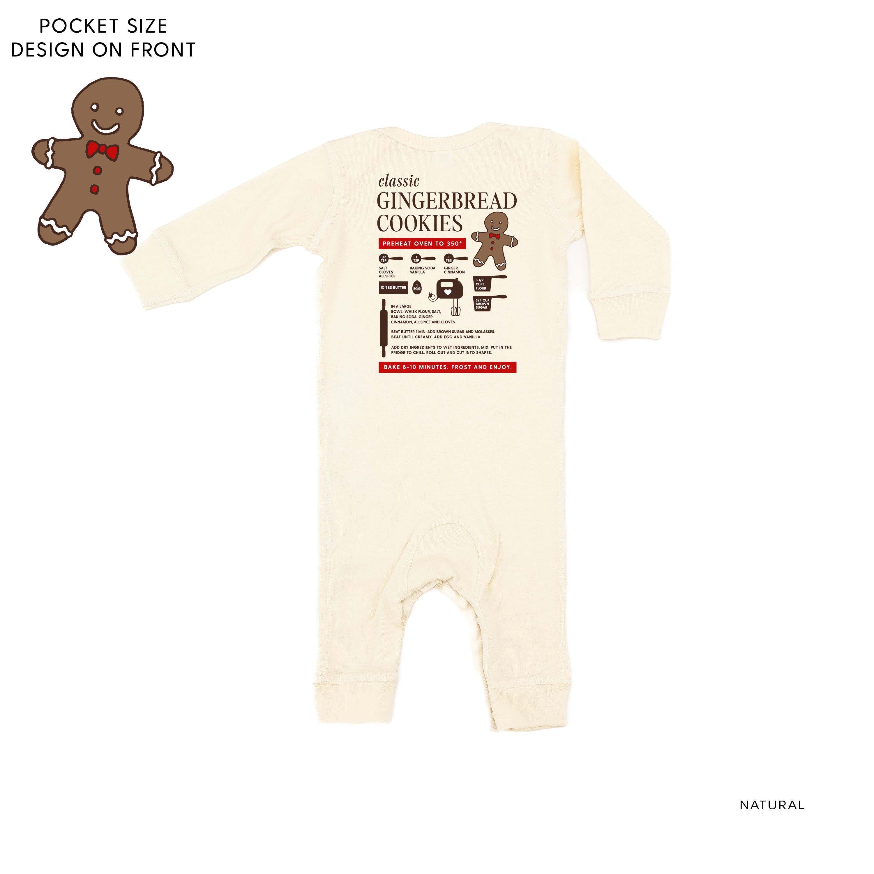 Gingerbread Cookie Recipe (pf&b) - Baby Sleeper Little Mama Shirt Shop