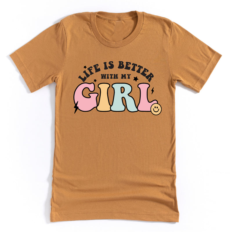 THE RETRO EDIT - Life is Better with My Girl (Singular) - Unisex Tee