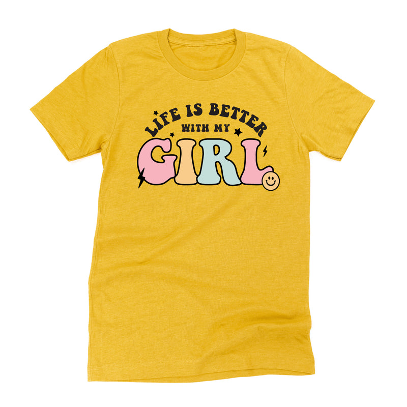 THE RETRO EDIT - Life is Better with My Girl (Singular) - Unisex Tee