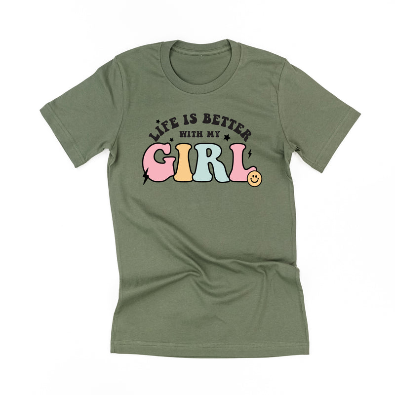 THE RETRO EDIT - Life is Better with My Girl (Singular) - Unisex Tee