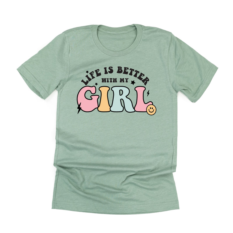 THE RETRO EDIT - Life is Better with My Girl (Singular) - Unisex Tee