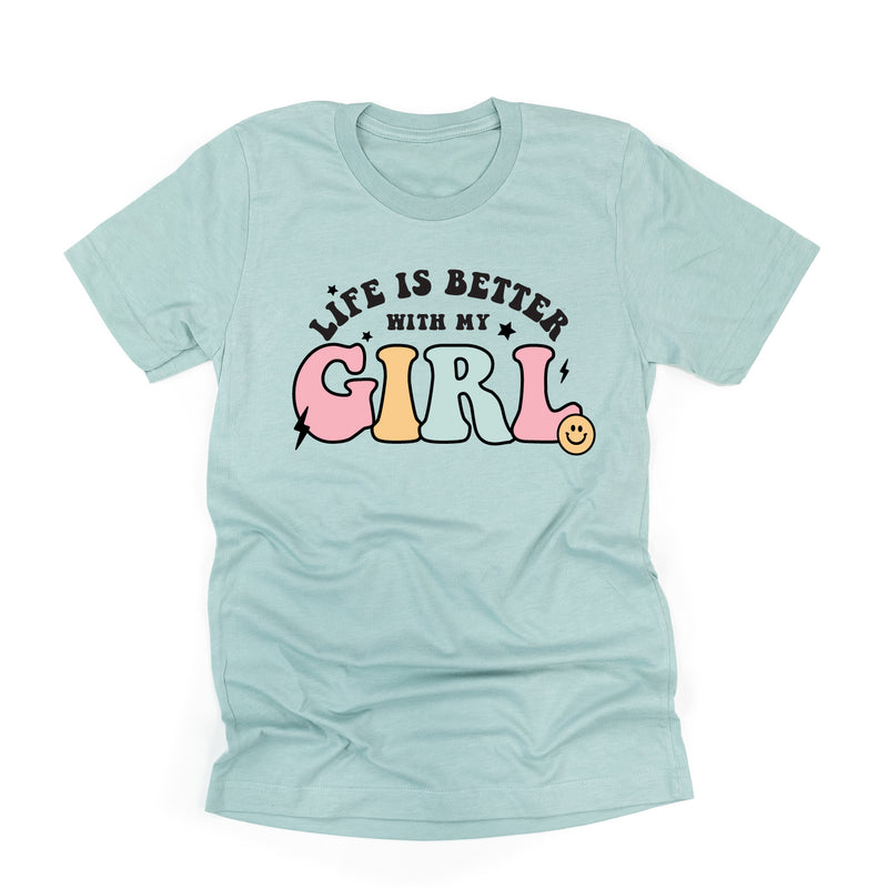 THE RETRO EDIT - Life is Better with My Girl (Singular) - Unisex Tee