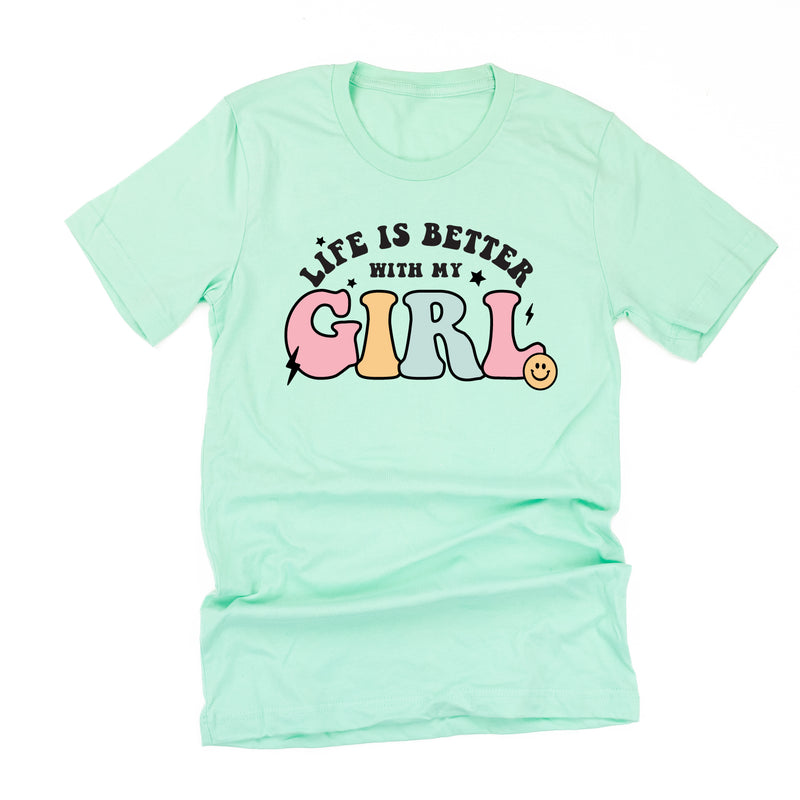 THE RETRO EDIT - Life is Better with My Girl (Singular) - Unisex Tee