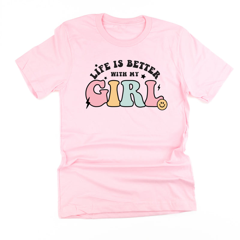 THE RETRO EDIT - Life is Better with My Girl (Singular) - Unisex Tee