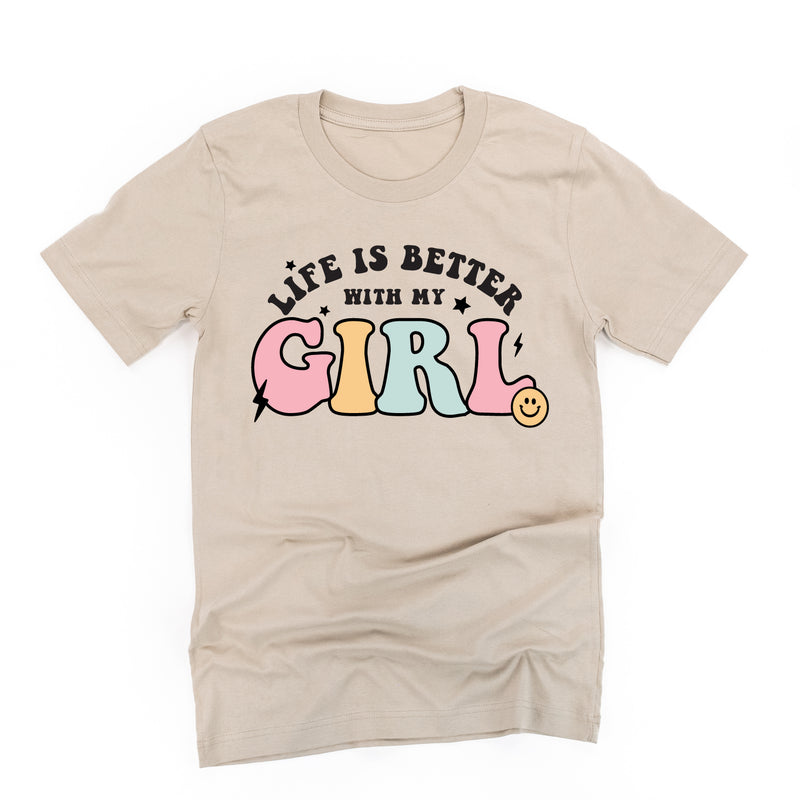 THE RETRO EDIT - Life is Better with My Girl (Singular) - Unisex Tee