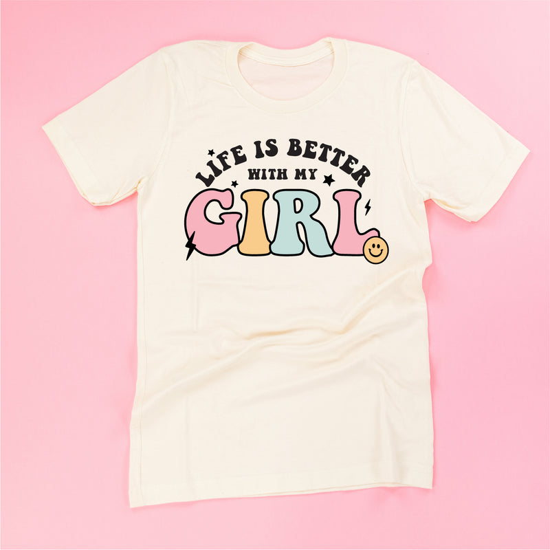 THE RETRO EDIT - Life is Better with My Girl (Singular) - Unisex Tee