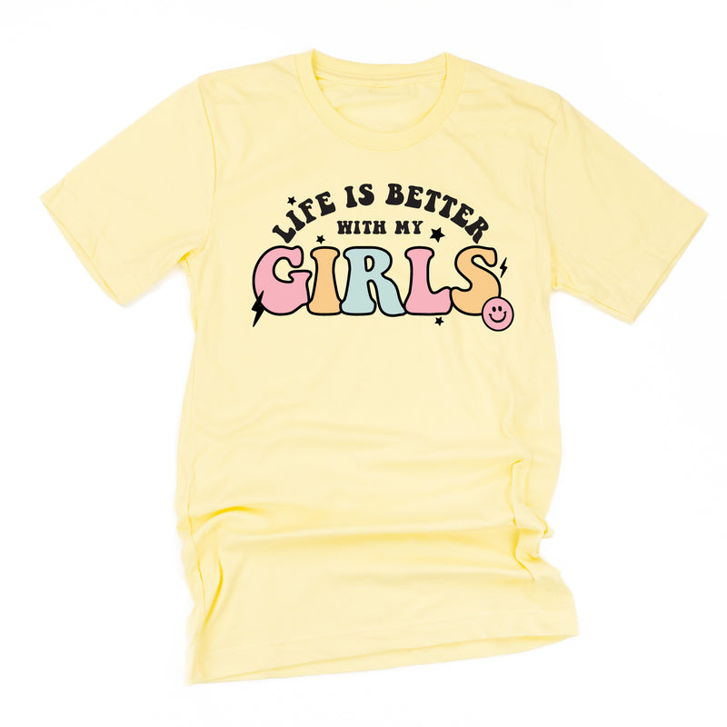 THE RETRO EDIT - Life is Better with My Girls (Plural) - Unisex Tee