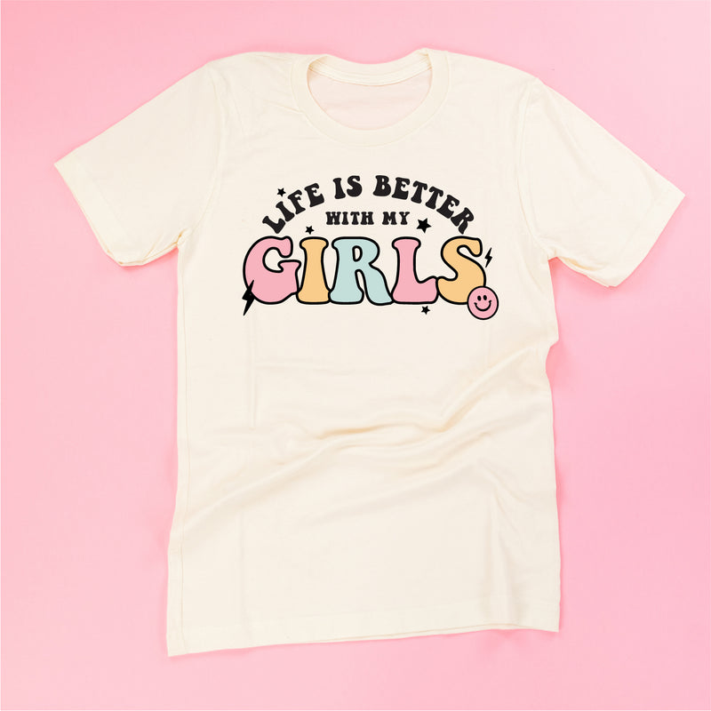 THE RETRO EDIT - Life is Better with My Girls (Plural) - Unisex Tee