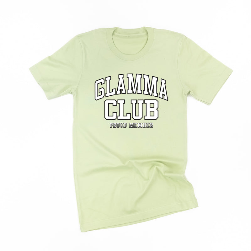 Varsity Style - GLAMMA Club - Proud Member - Unisex Tee