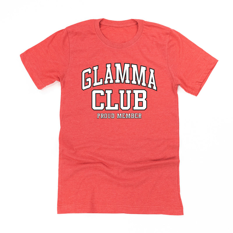 Varsity Style - GLAMMA Club - Proud Member - Unisex Tee