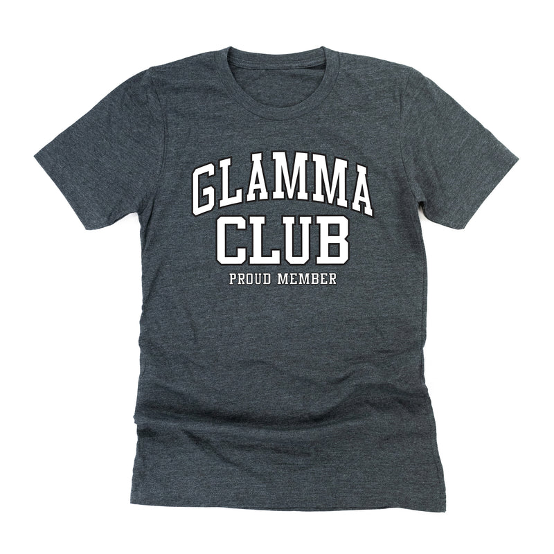 Varsity Style - GLAMMA Club - Proud Member - Unisex Tee