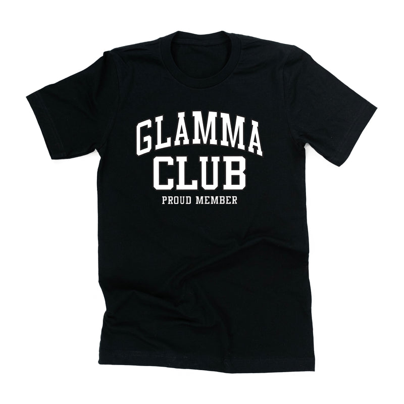 Varsity Style - GLAMMA Club - Proud Member - Unisex Tee